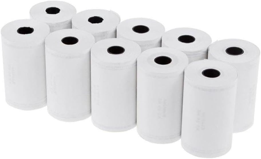 Termal Pos Yazar Kasa Rulosu - Pos Kağıdı - Beyaz - 56 mm x 12 Metre - 10 Adetlik 1 Paket